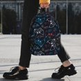 thumbnail image 2 of Xecao Joystick Gamepad Pattern Backpack for Students Lightweight School Bag with Water-Resistant Fabric Ergonomic Straps for Travel or Daily Use, 2 of 6