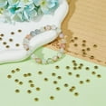 thumbnail image 5 of 600Pcs Flower Spacer Beads Tibetan Style Beads Antique Golden Beads 1.8mmSmall Hole Beads for DIY Bracelet Jewelry Making, 5 of 9