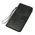 thumbnail image 3 of Ancove for iPhone XS/X Wallet Case,Card Holder [Kickstand] [Wrist Strap] Embossed Butterfly PU Leather Magnetic Flip Case Cover for Women Girls, Black, 3 of 6