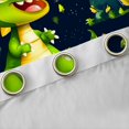thumbnail image 4 of Castle Fairy Cute Dino Black Out Curtains,Dinosaur Curtains Pack of 2 (42x63 Each), 4 of 6