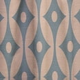 thumbnail image 4 of Designart 'Abstract Retro Pattern Design XV' Mid-Century Modern Curtain Panel, 4 of 5