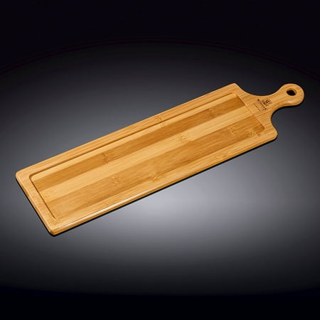 Gold Natural Wood Cheese Board - Wilmax WL-771009, 18