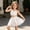 G-White, variant on Ulitacool 6-7 Years Outfits For Girls Sleeveless Summer Spaghetti Strap Tutu Dress Party Performance Wedding Gown Simple Clothing Pink