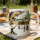 thumbnail image 5 of Taza de café con diseño de pollo y gallo para hombres y mujeres, de cerámica de 11 oz, ideal para té, oficina, hogar, café., 5 of 6