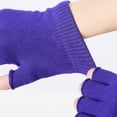 thumbnail image 3 of Guantes de yoga de aire de cinco dedos cálidos y abiertos para damas, guantes antideslizantes, ayudas para yoga, 3 of 6