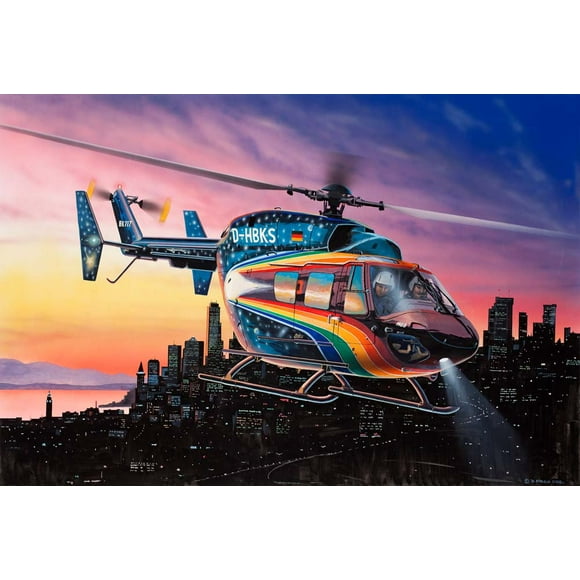 Eurocopter BK117 "Space Design" (04833) 1:72 Scale Helicopter Plastic Model Kit