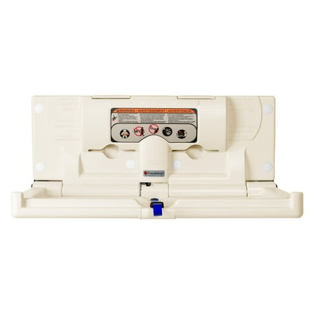 - Changing Station for Public Washrooms - Standard, Horizontal, Surface Mt. - Cream - No Backer Plate