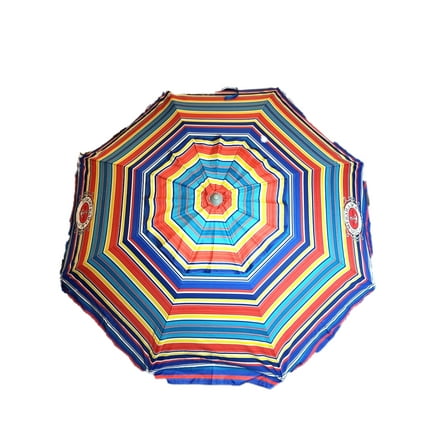 Tommy Bahama 7 ft Multicolor Stripe Beach Umbrella