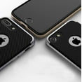 thumbnail image 5 of iPhone 7 Plus Case, Ford Mustang GT PC+TPU Shockproof Black Carbon Fiber Textures Cell Phone Case, 5 of 6