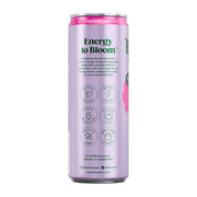 Bloom Nutrition Sparkling Energy Drink, Raspberry Lemon, 12 fl oz Cans, 6 Pack