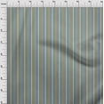 thumbnail image 3 of oneOone Organic Cotton Voile Fabric Multicolor Stripe Printed Fabric 1 Yard 42 Inch Wide, 3 of 4
