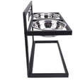 thumbnail image 1 of Tazón de Perros Elevado, Soporte de Comida para Perros de Acero inoxidable Soporte Sin Deslizamiento Para Casa Rugged, 1 of 7