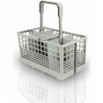 thumbnail image 1 of Panier à Couverts Universel pour de Nombreux Lave-Vaisselle / Panier de Rinçage pour Lave-Vaisselle avec Poignée en Plastique Résistant à la Chaleur et Extra Robuste, 1 of 5