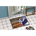 thumbnail image 2 of Carolines Treasures 7162JMAT Harlequin Natural Great Dane Doormat 24x36 36"L x 24"W multicolor, 2 of 4