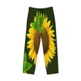 thumbnail image 4 of Balery Men'S Sunflower3 Pants,Sleepwear Pants,Pajama Pants,Pj Bottoms Drawstring And Pockets-Small, 4 of 9