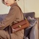 thumbnail image 2 of Bolso baguette de piel auténtica para mujer, bolso de hombro francés de verano, bolso de piel auténtica para mujer, 2 of 5