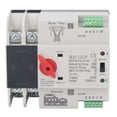 thumbnail image 2 of Dual Power Automatic Transfer Switch Dual Power Transfer Changeover Switch 2P Dual Power Automatic Transfer Switch Generator Transfer Changeover Switch AC110V 50Hz 60Hz 63A, 2 of 8