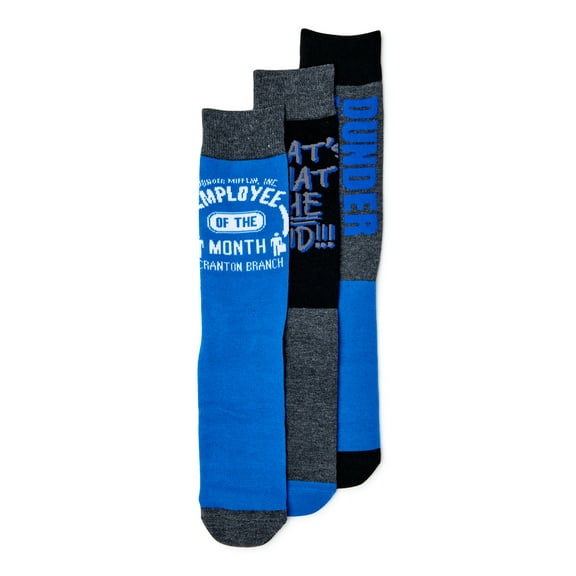 The Office Men’s Socks, 3-Pack