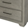 thumbnail image 4 of Ennesley Gray Wood 2 Drawers Nightstand with USB Charger, 4 of 8