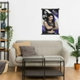 thumbnail image 5 of Rhea Ripley Poster Plastic Shaft Wall Hanging Banner Painting Canvas Artwork Wall Art Scroll Hanger Decor For Home Office 20"X30", 5 of 7