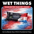 thumbnail image 6 of DUDE Wipes Poopsicle, Ice Pop Scented Extra Large Flushable Wipes, 48 Count, 3 Pack (144 Total), 6 of 9