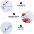 thumbnail image 6 of MLINS Nonslip Acrylic Patchwork Ruler for Measuring Sewing Quilting Craft Projects White 6x24 Inches, 6 of 8