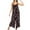 Black, variant on IROINNID Sleeveless Suspender Jumpsuit For Women Full-Length Casual Spaghetti Strap High Waist Wide Leg Jumpsuit Rompers Jumpsuit