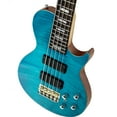 thumbnail image 4 of Sawtooth Americana Heritage Series 24 Fret 5-String Electric Bass Guitar with Fishman Fluence Pickups and Padded Gig Bag, Cali Blue Flame, 4 of 8