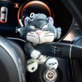 thumbnail image 1 of Plush Doll Cat Windshield Wiper Turn Signal Switch Ornaments Desk Decorations Interior Ornament, 1 of 8