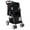 Black, variant on Demi Bonn 40" 4 Wheels Pet Stroller Dog Cat Cage Jogger Stroller for Medium Small Dogs Cats Travel Folding Carrier Puppy Stroller with Storage Basket and Adjustable Canopy, Blue
