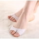 thumbnail image 4 of Almohadillas para pies metatarsianos de medio dedo, plantilla para almohadillas para pies, soporte para pies de gel de silicona suave para ampollas de fascitis plantar de neuroma, 4 of 5