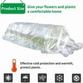 thumbnail image 2 of HLONK 30pcs PE Garden Tunnel Greenhouse Hoops Kit  Outdoor Plant Support for Raised Beds  Durable & Reusable Plant Cover with PE Film  Easy Assembly Greenhouse System for Cold Protection, 2 of 7