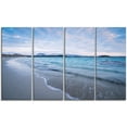 thumbnail image 2 of Vagues Éclaboussant le Bord de Mer Calme - Uvre d'Art Moderne sur Toile, 2 of 3