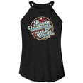 thumbnail image 1 of Coming To America Randy and Chocolate Black Women's Sleeveless Rocker Tank Top, 1 of 2