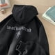 thumbnail image 4 of Sudaderas con capucha de gamuza para hombre, Sudadera con capucha de estilo universitario Vintage americano, ropa de tendencia callejera de moda, Otoño e Invierno, 4 of 5