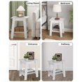 thumbnail image 4 of 2-Tier End Table, Side Table with Storage Shelf, Sofa Table Nightstand for Entryway, Farmhouse, Living Room, Easy Assembly, 4 of 8