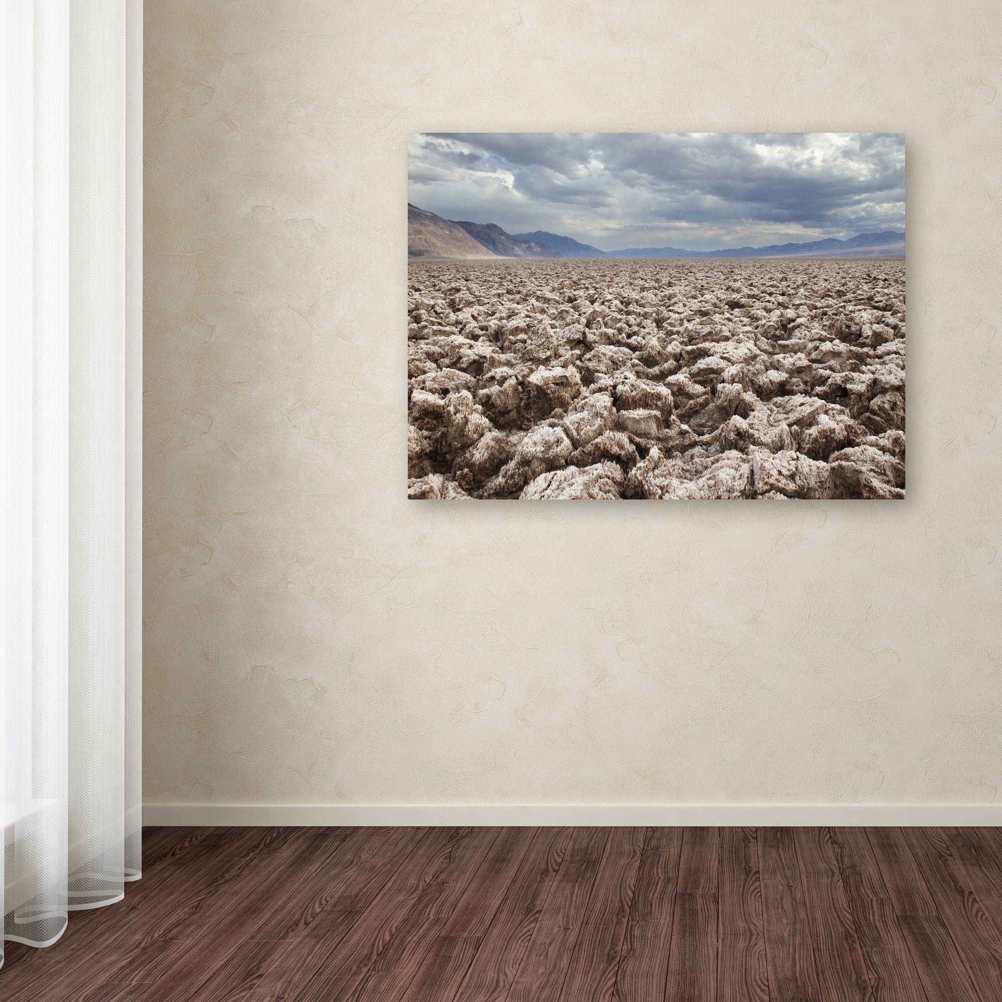 Trademark Fine Art "Devil's Golf Course" Canvas Art by Pierre Leclerc