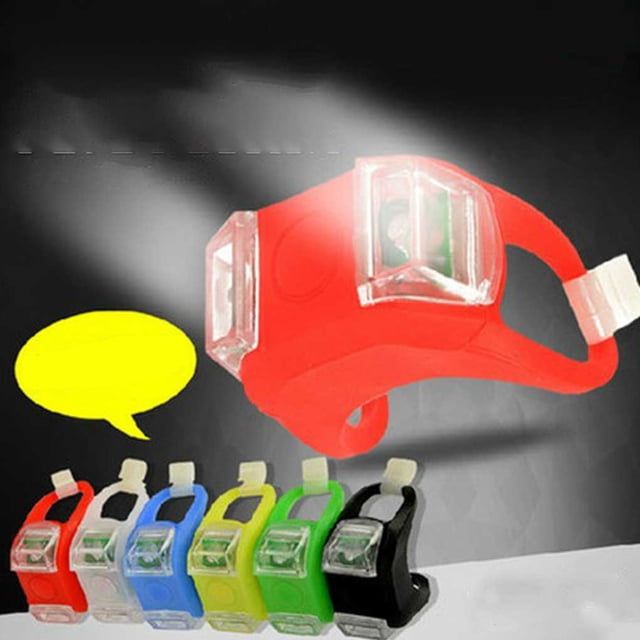Vonky Bike Night Riding Caution Light Outdoor Cycling 3 Bike warning lamp Lighting Mode LED Bicycle Taillight Dual Lamp