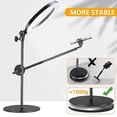 thumbnail image 5 of Selfie Ring Light with Tripod and Phone Holder, 10" Overhead LED, 5 of 5