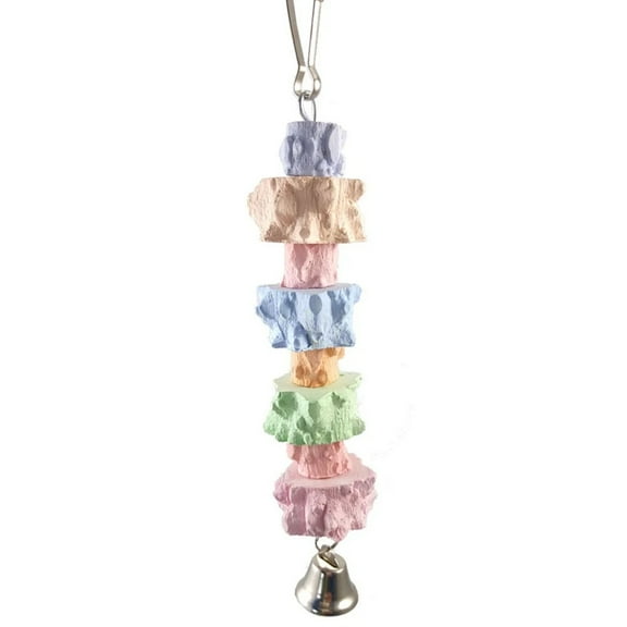 Parrot Beak Grinding Pendant * 1 Clearance! Parrot Toy Bird Toy Sichuan Pepperwood Shaped Chewing Toy Sichuan Pepperwood Stone Style Grinding String Parrot Tooth Cleaning and Chewing Toy