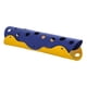 thumbnail image 2 of para gatos, tubo plegable, juguetes interactivos para mascotas, nido de gato, de casa con pompón de fieltro deformable para animales Amarillo azul Yinane Gato Túnel, 2 of 8