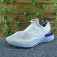 thumbnail image 1 of Nike Epic Phantom React Flyknit Women Sneaker Shoes White Fabric Slip On Sz 6.5, 1 of 6