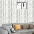 thumbnail image 3 of Arthome Wood Contact Paper White, Self-Adhesive and Removable Decorative Wallpaper 17''x120'', 3 of 7