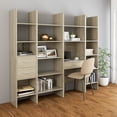 thumbnail image 3 of Bookshelf Cabinet Charmma Book Cabinet Sonoma Oak 15.7"x13.8"x70.9" Chipboard, 3 of 8