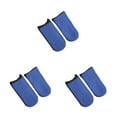 thumbnail image 2 of ZLight 2 Pieces Gaming Sweat Proof Fingertip Elastic Finger Gloves Sleeve Non-Scratch Touch Screen Game Controller Blue 3Set, 2 of 6