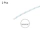 thumbnail image 2 of Vidrio Fibra Manguito Aislamiento Tubería, Protección Manguito Tubería 1mm/0,04 Pulgadas IDx1m/3,28 Pies para Cable Alambre Envoltura, Paquete de 2, 2 of 7