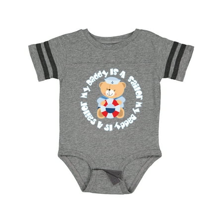 

Inktastic My Daddy is a Sailor Boys Gift Baby Boy Bodysuit
