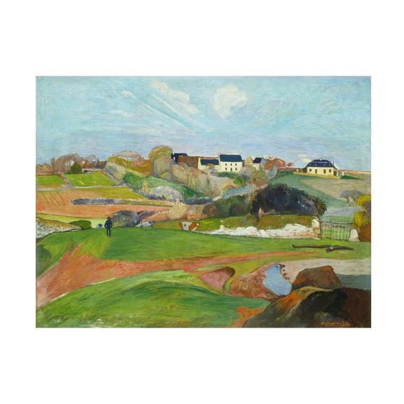 Trademark Fine Art Paul Gauguin  Gaugin Landscapes I Canvas Wall Art