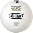 thumbnail image 2 of Tachikara 5V-5W Leather Volleyball, White, 2 of 2