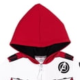 thumbnail image 4 of Marvel Avengers Big Boys Zip Up Hoodie Toddler to Big Kid, 4 of 5